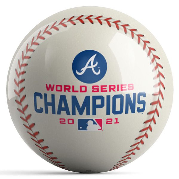 OTB MLB Atlanta Braves World Series Champions Baseball Bowling Ball Questions & Answers