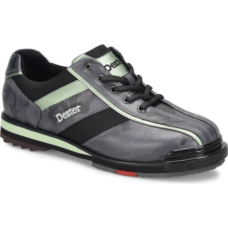 Dexter SST 8 Pro Grey Camo Metallic Green Men's Bowling Shoes Questions & Answers
