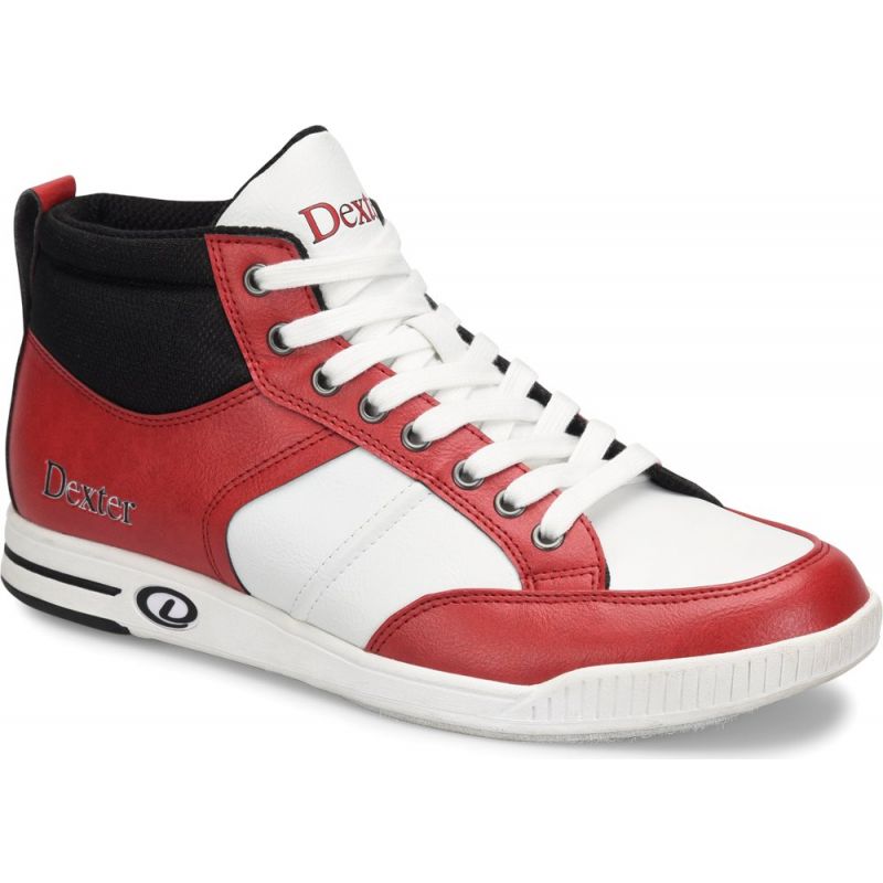 Dexter Men's Dave Hi Top Black Red White Bowling Shoes Questions & Answers