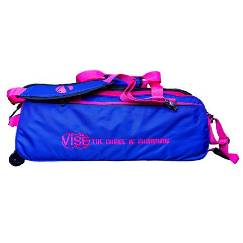 Vise 3 Ball Triple Tote Blue Pink Bowling Bag Questions & Answers