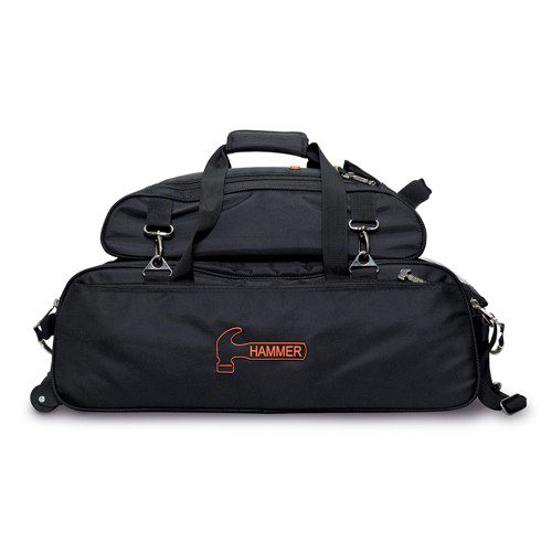 Hammer Premium Black Slim Triple 3 Ball Tote With Pouch Bowling Bag Questions & Answers