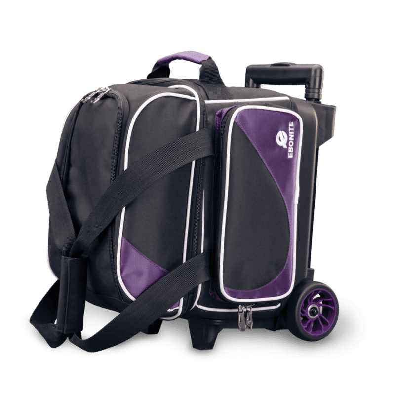 Ebonite Transport 1 Ball Roller Purple Bowling Bag Questions & Answers