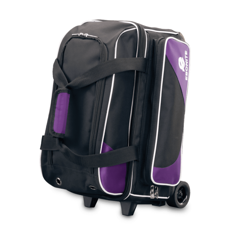 Ebonite Transport 2 Ball Roller Purple Bowling Bag Questions & Answers