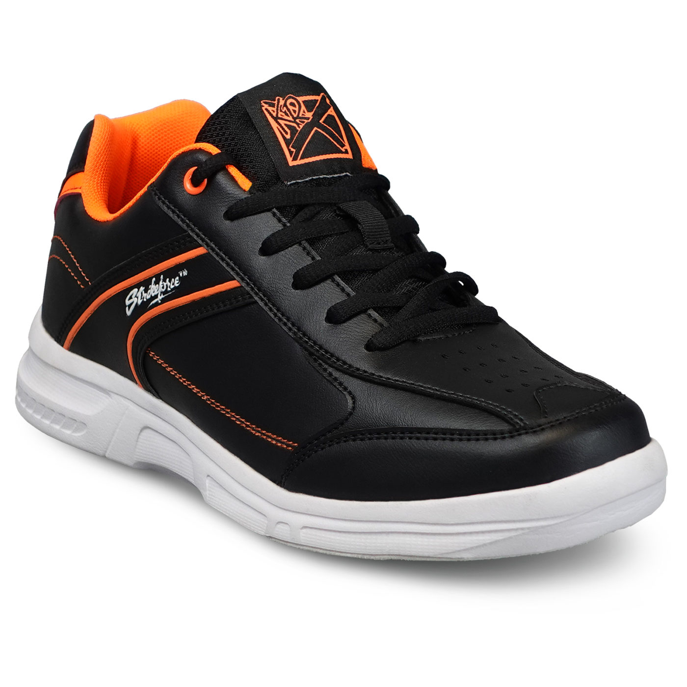 KR Strikeforce Flyer Lite Black Orange Men's Bowling Shoes Questions & Answers