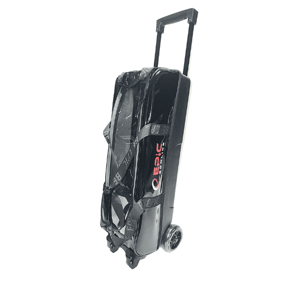 Epic 3 Ball Flash Triple Tote Deluxe Black Clear Top Bowling Bag Questions & Answers