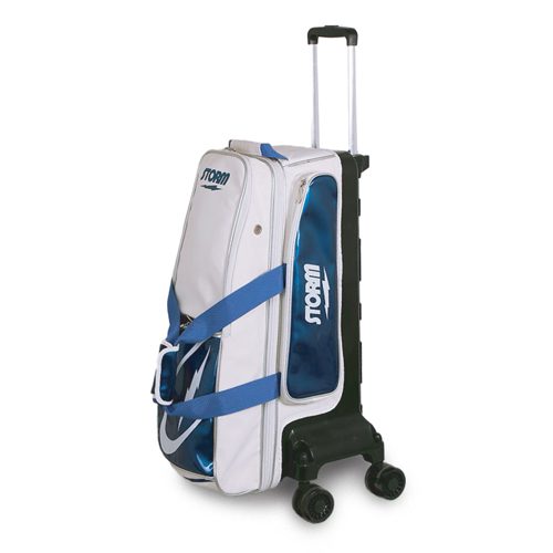 Storm 3 Ball White Blue Rolling Thunder Signature Bowling Bag Questions & Answers