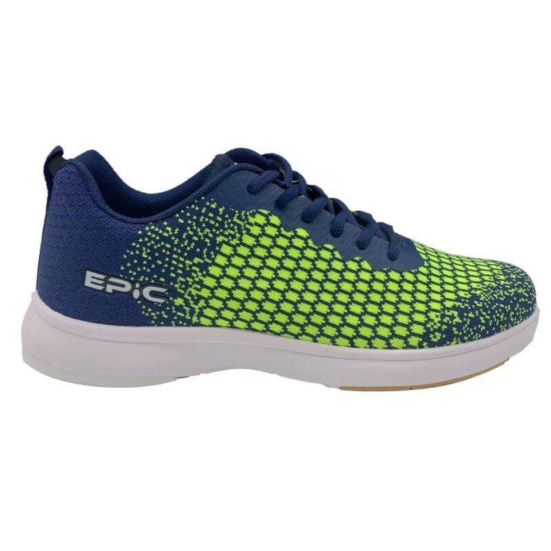Epic Men's Odin Knit Blue Yellow Right Hand Bowling Shoes Questions & Answers