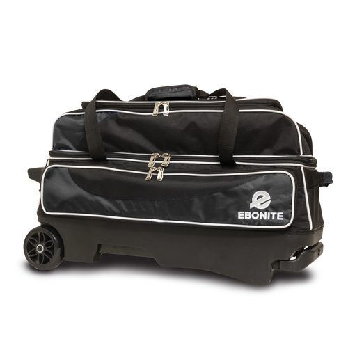 Ebonite Transport 3 Ball Triple Black Bowling Bag Questions & Answers