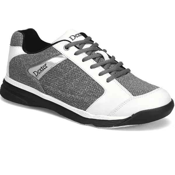 Dexter Men's Wyoming Light Grey White Knit Bowling Shoes Questions & Answers