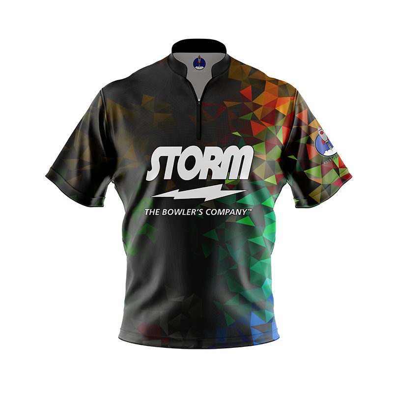 Storm Rainbow Gradient Xpress Ship Rocket Bowling Jersey Questions & Answers