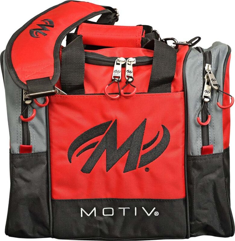 Motiv Shock 1 Ball Single Tote Fire Red Bowling Bag Questions & Answers