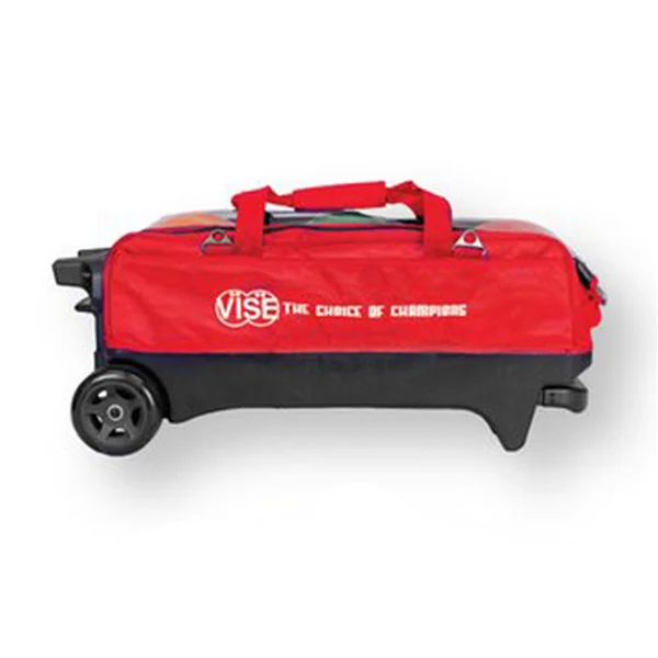 Vise 3 Ball Triple Tote Tournament Roller Red Bowling Bag Questions & Answers