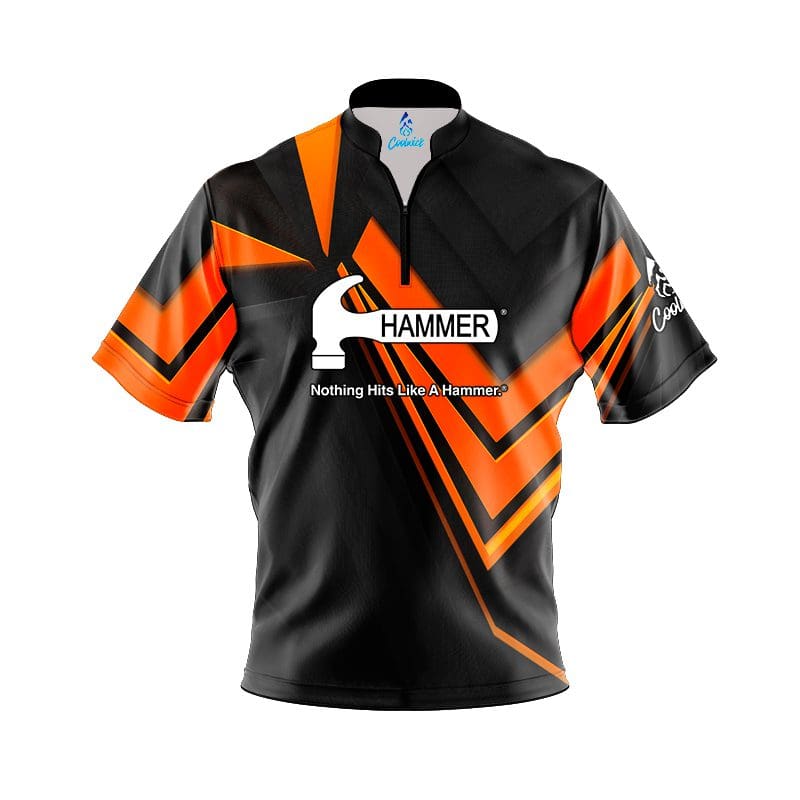 Hammer Steaming Dynamic Orange Fast Track CoolWick Bowling Jersey Questions & Answers