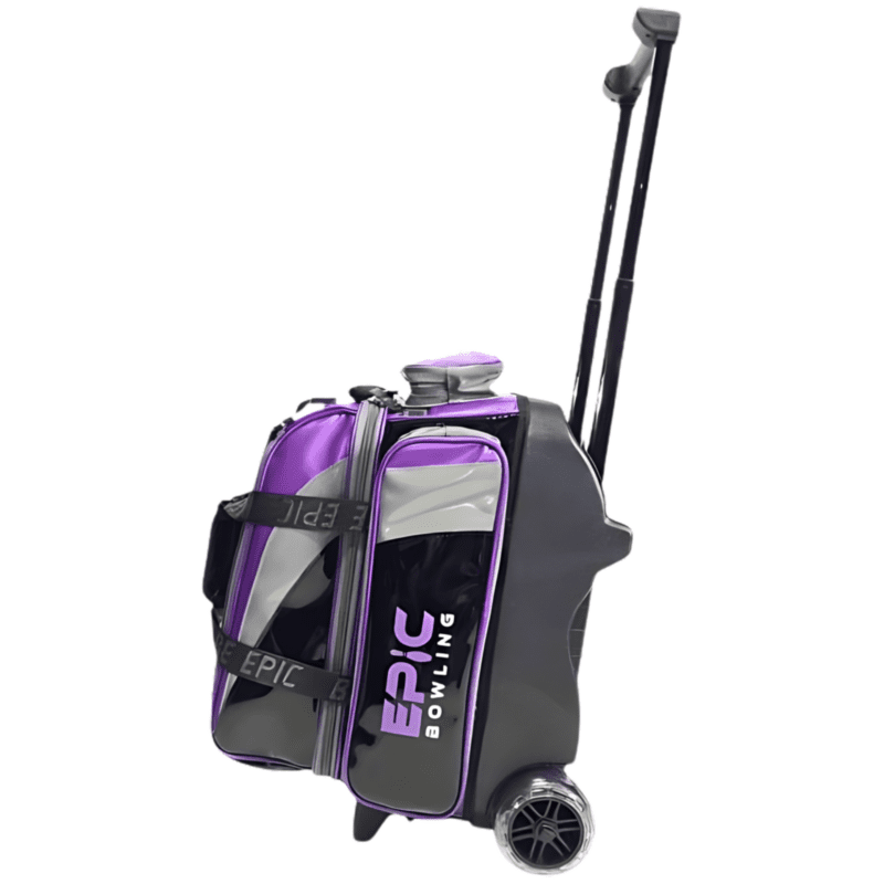 Epic Noble Royal Purple 2 Ball Double Roller Bowling Bag Questions & Answers