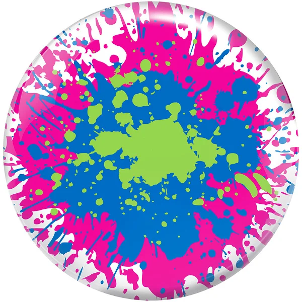 Brunswick Paint Splatter Viz-a-Ball Bowling Ball Questions & Answers