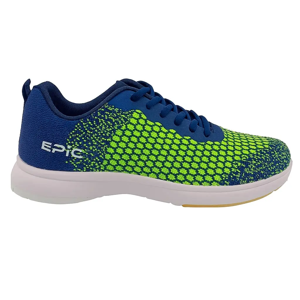 Epic Men's Odin Knit Blue Yellow Right Hand Bowling Shoes Questions & Answers