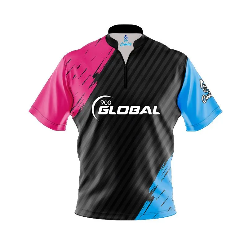 900 Global House Shot Quick Ship CoolWick Sash Zip Bowling Jersey Questions & Answers