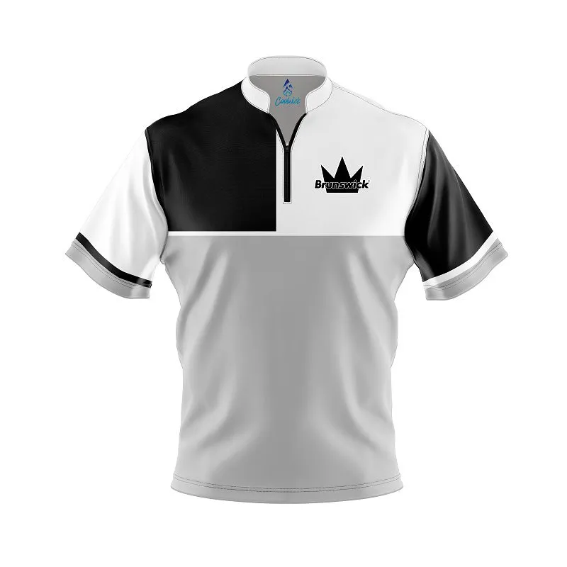 Brunswick Vintage C90BW CoolWick Bowling Jersey Questions & Answers